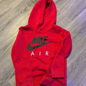 Nike Kids Red Air Hoodie